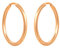 Damen Ohrringe 585 14k Gold Gelbgold Creolen Hoops 18x18mm