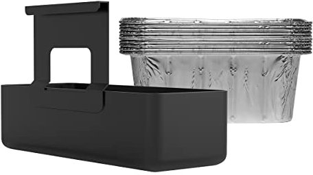 Grill-Fettbecher für Blackstone Grillzubehör mit 10 Fettbechereinsätzen, Tropfform, passend für Blackstone 17 22 28 36 Zoll Grill-Fettfänger