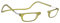 CliC Eyewear - Herren Lesebrille XL - Lesebrille mit Magnet - Polyamid TR90 - Flexible Single Vision (3.5, lime)