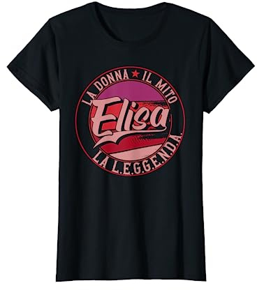 Elisa La donna il mito la leggenda Maglietta