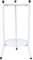 Soporte para Maceta de Metal de 2 Niveles, Soporte para Maceta, Soporte Alto para Plantas, Decoración del Hogar, Accesorios de Jardín para Flores de Plantas de Jardín(blanco)