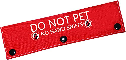 Lustige Hundeleine, Hülle mit Aufschrift Have Do Not Pet No Hand Schnüffel, Hundeleine, zum Aufhängen, für Haustiere, Geburtstagsgeschenk (Handschnüffel-Hülle)