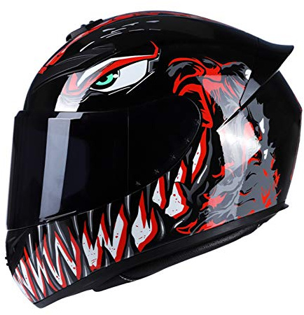 Goolsky Motorcycle Helmet Full Face Rapid Street Helmet Unisex Adult Cool Rider Equipment Four Seasons New Street Touring Motorcycle Helmet
