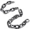 Warmhm Lange Kunststoffkette Cosplay Kettenglied Kette Kauen Kettenstützen Gefälschte Kostümketten Kettendekoration Aus Kette Kostü Requisit Kostümpartykette Zubehör Halloween Fräulein