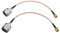 Urcianow 2 Packs N-Stecker auf SMA-Stecker RG316 Koaxialkabel 15cm - 50 Ohm Hochfrequenzkabel für WLAN-Router, Antennen, Verstärker, Amateurfunk