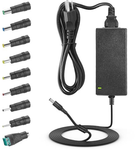 DC 48V3A 144W, 48V 1.25A 1.75A 2A 2.5A Universal Power Supply for PoE Switch LED Strip Speaker Webcam Scanner WLAN Router TP-Link TL-SF1008P TL-SG1008P Netgear ProSafe GS108PE GS108PE-100NAS