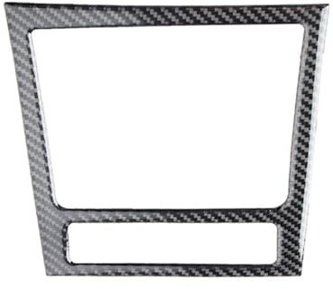Interieurleisten Für Vw Für Golf 6 R Für Mk6 Für Scirocco 2009-2016 Auto Center Konsole Aschenbecher Panel Trim Abdeckung carbon Faser Aufkleber Verkleidung Konsolenverkleidung (Color : 2)