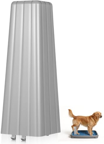 Milisten 2 Pcs Dog Potty Urine Post Plastic Dog Training Toilet Column for Puppy Toilet Pet Pee Post for Indoor Apartments Easy to Clean 7.09 X 5.12 X 2.56In