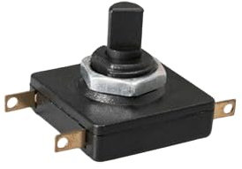 1pcs Interruttore rotativo quadrato a 4 posizioni 250V 3A Interruttore a manopola codificato multibanda per cucina, ventilatore, televisione Interruttore rotativo di controllo della velocità (Type1)
