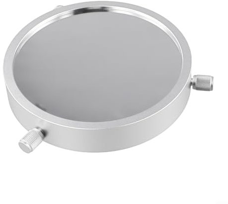EXTRWORY Teleskop Sonnenfilterfolie, Sonnenfolie für Teleskope, Sonnenschutzfolien Filtermembran Sicher für Teleskope(80mm)
