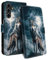 HopMore Handyhülle für iPhone SE 2020 / iPhone SE 2022 5G / iPhone 7 / iPhone 8 Hülle, Premium PU Leder Klappbar Klapphülle Kartenfach Schutzhülle, Stoßfeste Case Tasche mit Motiv Handytasche, Wolf A