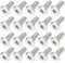 Smgda 20Pcs M6 x 15mm Flat Head Hex Socket Cap Screws Bolts, 304 Stainless Steel Furniture Connector Bolt, Allen Hex Drive, Bright Finish, Metric Fully Machine Thread (M6 x 15 mm)