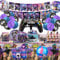 77PCS Video Game Birthday Decorations for Boys, Party Tableware Set Gaming Cake Toppers Party Decoration Birthday Banner Party Plates Cups Napkins Party Supplies Latex Balloons Gamers Lovers