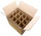 SelfHold Double Wall 12 Bottle Wine Shipping Box with Dividers (450 x 350 x 310mm) - Strong Cardboard Shipping Box | Wine Storage Box (1)