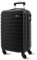 Coronel Tapiocca - Valises de Voyage Cabine - Valises de Voyage - Convient pour Ryannair - Trolley Bagage pour Avion résistant avec 4 Roues de 360° et Cadenas, Noir, 55x40x20 cm, Valise de Cabine