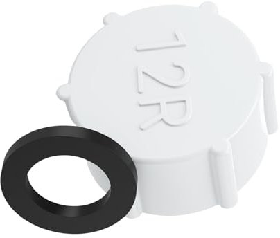 Thewasc Tappi di scarico del filtro di ricambio esatto e guarnizione tappi filtro a sabbia di ricambio coperture di scarico guarnizione per filtro a sabbia