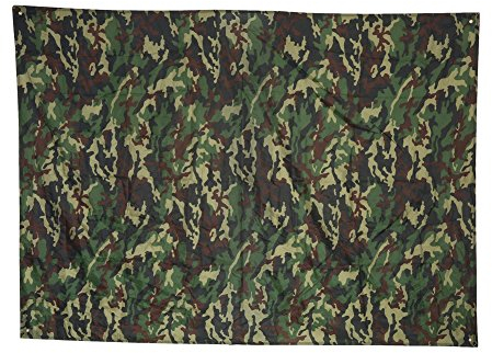 Alomejor wasserdichte Zeltplane, Ultraleicht, Multifunktional, Camouflage, Fußabdruck, Bodenplane, Matte für Picknickdecke (2 x 1,5 m)