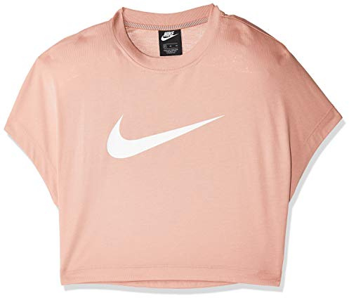 Nike W NSW Swsh Top Crop SS T-Shirt Femme