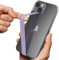 Sinjimoru Ultra Slim Phone Loop Finger Holder - Secure Finger Strap for Phone Case, Compatible with iPhone & Samsung. Sinji Loop Lavender