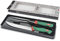 Sanelli Premana Professional, Confezione 2 pezzi BBQ, Acciaio Inox, Verde/Rosso