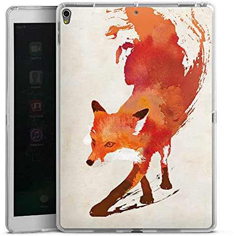 DeinDesign Coque en Silicone Compatible avec Apple iPad Pro 10.5 Coque Coque pour Tablette Renard Graphique Automne