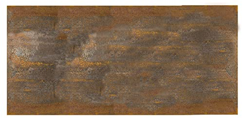 WEIDENPROFI Sichtschutz, Zaunmodul CORTEN-Stahl, Einsatz Rost-Optik, Größe (BxH): 90 x 60 cm