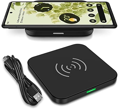 QI Wireless Ladegerät Kompatibel Mit Google Pixel 9a / 9 / 9 Pro / 9 Pro XL Fold / 8a / 8 - Kabellos Charger Induktives Universal Schnellladegerät Ladestation Ladematte