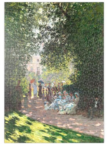 MyPuzzle The Parc Monceau (1878) by Claude Monet - Premium 500 Teile Puzzle - MyPuzzle Sonderkollektion von Æpyornis