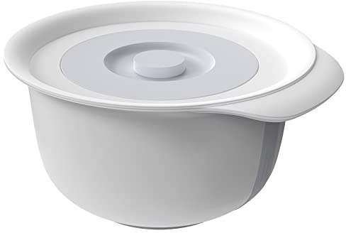 Rotho 1043302590 Fresh 2er-Set Schüssel 1.2l + 4l mit Deckel, Kunststoff