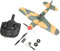 Nimomo XK A220 RC Avion, Quatre Canaux P40 Fighter Aircraft Télécommande RC Avion Modèle pour Débutants Adultes Enfants