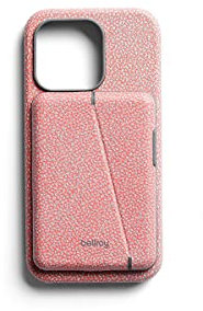 Bellroy Mod Hülle + Brieftasche für iPhone 14 Pro - (Leder-Handyhülle, Slim Card Holder) - Fiesta
