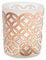 Rose Gold Foil Laser-Cut Votive Candle Holder Wrappers, 50 Pieces