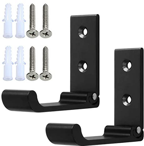 ZEACCT Ganci Appendiabiti Pieghevoli, Gancio Pieghevole, Appendiabiti Muro Ganci, Appendiabiti da Parete, Supporto per Cuffie, Gancio da Parete in Alluminio, per Bagno Cucina Camera da Letto Ufficio