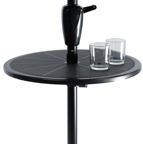 MaxxGarden Table de Parasol - pour Parasol de Plage et bâton - diamètre 50 cm