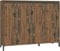 möbelando Highboard >Genio Industrial< in Eiche, Holzwerkstoff - 138x110x40cm (BxHxT)