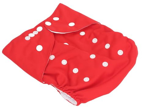 ZJchao Verstellbare, Waschbare, Auslaufsichere Stoffwindeln mit Druckknöpfen für, Mädchen und Jungen von 3–6 Jahren (103)