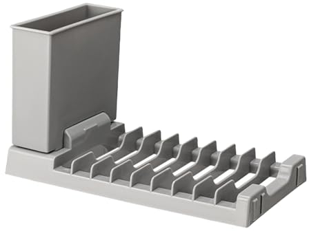 Teksome Rejilla para escurrir Fregadero de Cocina, Rejilla Plegable para secar Platos | Organizador de Cocina Escurridor de Platos | Soporte para Utensilios domésticos, Soporte para Platos