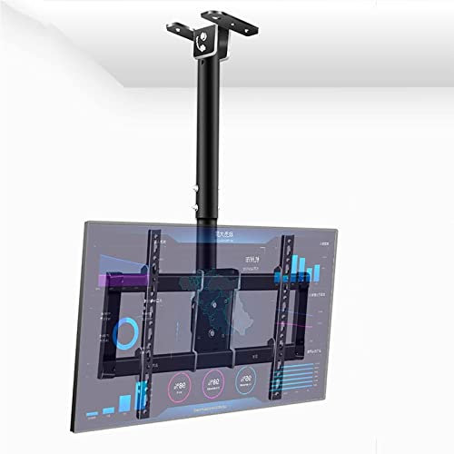 Universal TV Stand, Portable TV Stand Cantilever TV Stand, 37-60 Flat Curved TV Mounting Bracket, Tilt-Adjustable TV Stand with Tempered Glass Base TV Table Stand