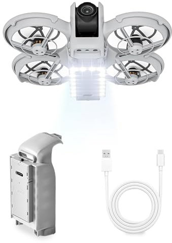 STARTRC Neo Suspensión plegable pierna extendida con flash LED luces de suspensión para DJI Neo Accesorios
