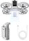 STARTRC Suspension Neo - Pied extensible pliable avec lumières LED flash - Châssis pour accessoires DJI Neo