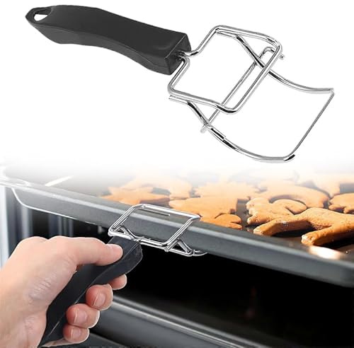 1 Pack Air Fryer Convection Toaster Oven Tray Extractor - Oven Food Scald Resistant Clip Tray Handle Used to Quickly Remove - Common to Trays Grills Air Fryer Accessories (1 Pack)