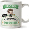 MUGFFINS Tazas Personalizadas para TROMPETISTA hombre - En Español - Eres increíble - Kawaii - 11 oz / 330 ml - Regalo Personalizable original y divertido