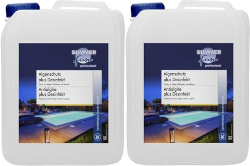 2 X 5L Algenschutzmittel Plus