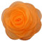 Kabelife Damen Rose Broschen Ansteckblume Blume Corsage Blume Haarspange Haarklammer Haarclip Haarschmuck für Hochzeit Bankett Party 10CM (Orange)