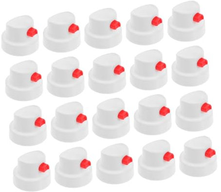 SHINEOFI 20pezzi Ugelli Di Ricambio Per Bomboletta Spray Tappi Plastica Per Vernice Spray Ugelli Per Spruzzare Con Controllo Preciso Per Te E Riparazioni Auto Facili Da Usare E Versatili
