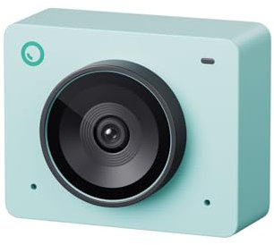 OBSBOT Meet 2 Webcam 4K - AI Framing & Auto Tracking, 1/2 Sensor, 60FPS, Auto Focus, HDR, Dual Mics - Lightweight USB Web Camera for Streaming, Zoom Meetings, Gaming. (Aurora Green)