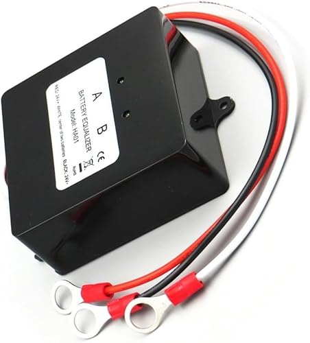 24V/48 V HA01 HC01 Batterie Balancer, LED-Anzeige, Akku-Lade- und Entladespannungsbalancer, für LiFePO4 Lithium Batterien, Blei-Säure/Gel/SLA- und Nickel-Metallhydrid-Batterien (HC01)