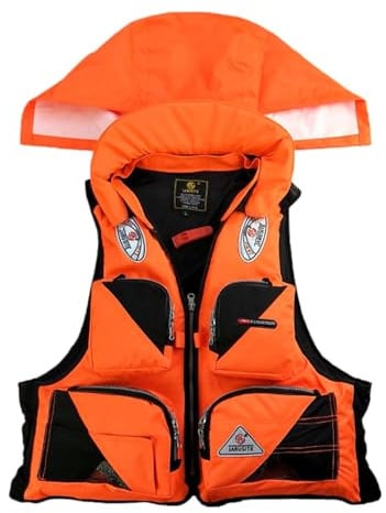 POIUIYQA Schwimmweste Erwachsene, Rettungsweste für Erwachsene & Kinder, Auftriebsweste Schwimmhilfe Verstellbare für Sup, Kajakfahren, Surfen, Wassersport