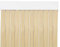 MERCURY TEXTIL Cortina para Puerta Tiras PVC 210x90cm，Cortina para Puerta Exterior (Beige+Filo Transparente P14)