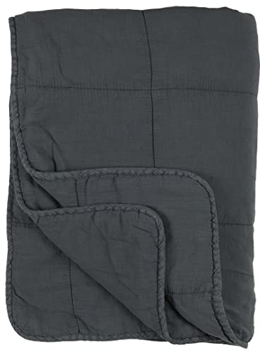IB Laursen - Tagesdecke, Quilt - Baumwolle - Historical Blue - 180 x 130 cm